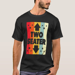 Camiseta Dos Asientos 2 Chiste Papá