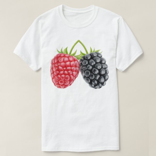 Camiseta Dos bayas (Diseño del anverso)