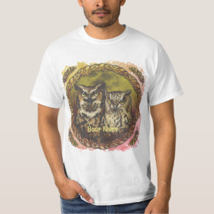 Camiseta Dos búhos
