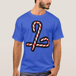 Camiseta Dos Candy Canes Navidades