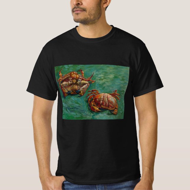 Camiseta Dos cangrejos de Vincent van Gogh T-Shirt (Anverso)