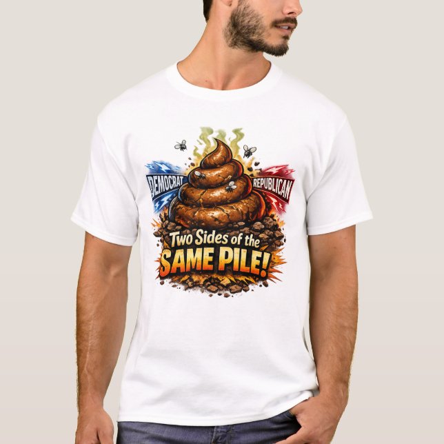 Camiseta Dos Caras de la misma Pila (Anverso)