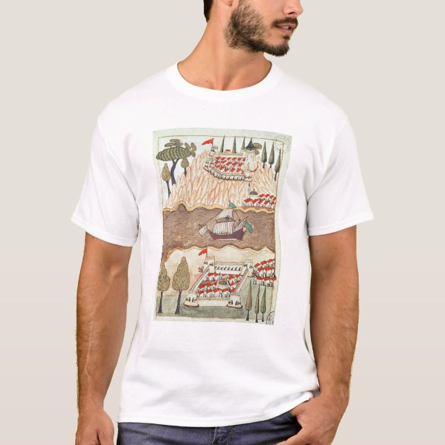 Camiseta Dos castillos en el Mar Negro (Anverso)