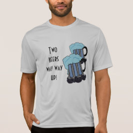 Camiseta ¡Dos cervezas muy lejos!