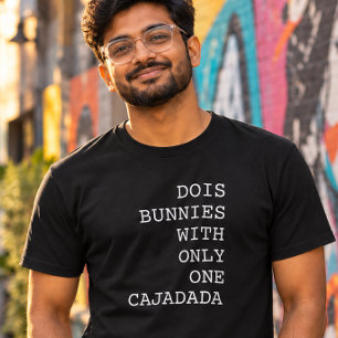 Camiseta Dos conejos con una sola cucharada