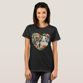 Camiseta Dos conejos pequeños conejitos