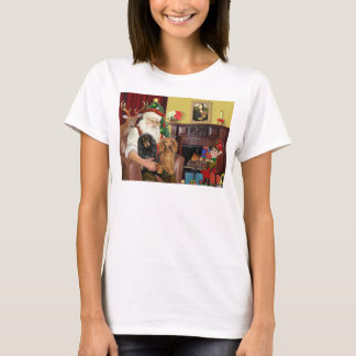 Camiseta Dos Dachshunds de Santa María de larga tradición
