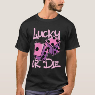 Camiseta dos dados vibrantes de streetwear