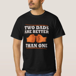 Camiseta Dos Dads son mejores que uno