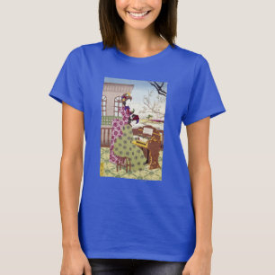 Camiseta Dos damas japonesas, C1890