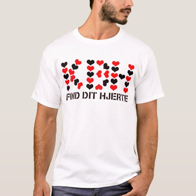 CAMISETA DOS del ♥ de Dit del hallazgo de (Anverso)