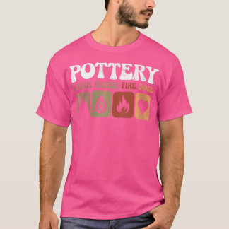 Camiseta Dos divertidos cerros de la tierra del agua del in