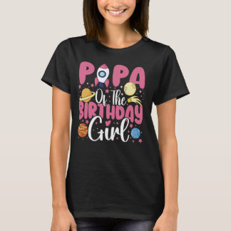 Camiseta Dos El Papa De La Luna Del Astronauta Chica De Cum
