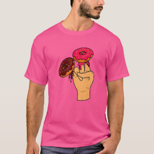 Camiseta Dos En El Rosa En El Asombroso Hu Adulto Adulto