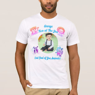 Camiseta Dos en el Zoológico Safari Animales de la Jungla C