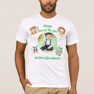 Camiseta Dos en el Zoológico Safari Animales de la Jungla C