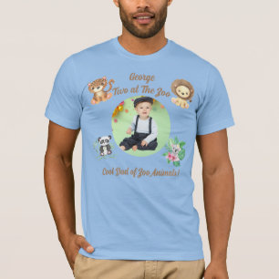 Camiseta Dos en el Zoológico Safari Animales de la Jungla C