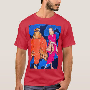 Camiseta Dos en los abrigos de la mañana