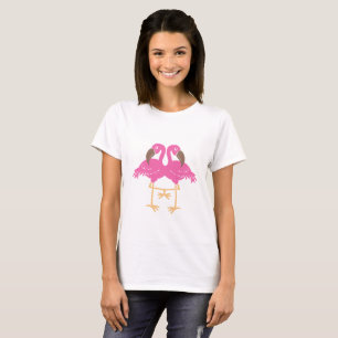 Camiseta Dos flamencos bailarinos