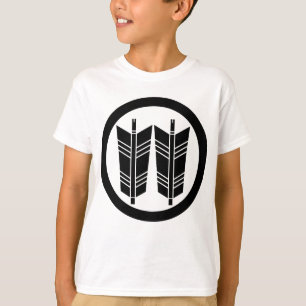 Camiseta Dos flechas paralelas en círculo