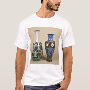 Camiseta Dos floreros de Doulton de Eliza Simmance, c.1880
