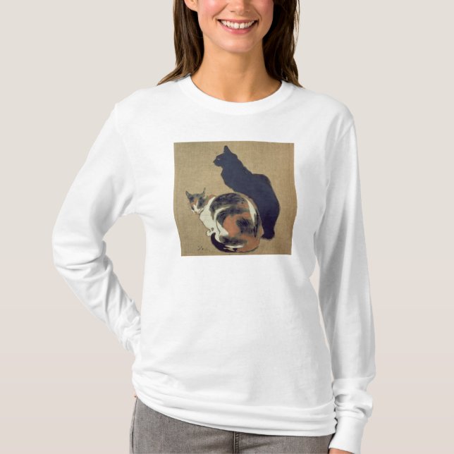 Camiseta Dos gatos, 1894 (Anverso)