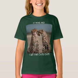 Camiseta Dos gatos grandes