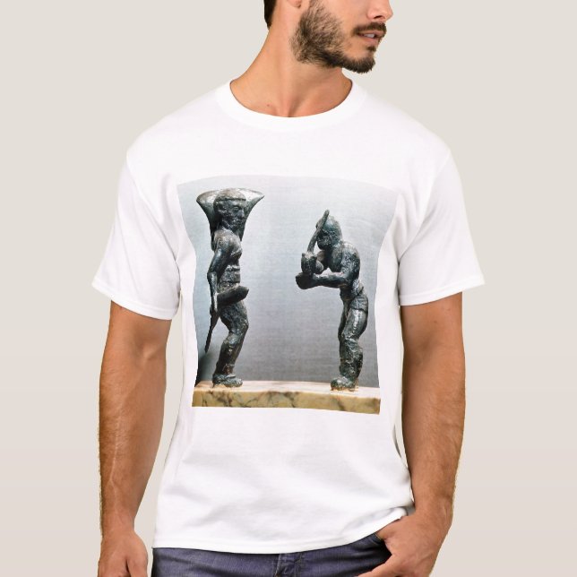 Camiseta Dos gladiadores en combate (Anverso)
