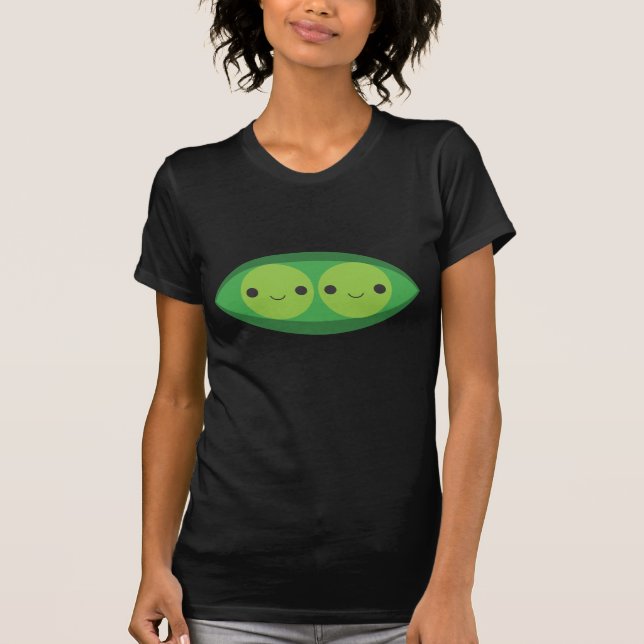 Camiseta Dos guisantes en una vaina (Anverso)
