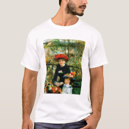 Camiseta Dos hermanas en la terraza de Renoir