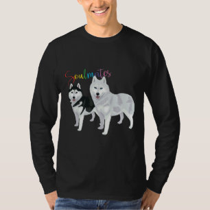 Camiseta Dos hermanos Husky Soulmates