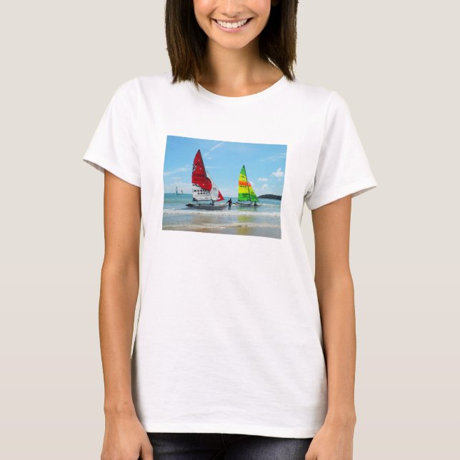 Camiseta Dos hobies regresando a la costa (Anverso)