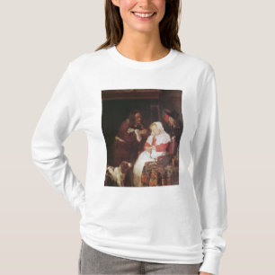 Camiseta Dos hombres con una mujer durmiente, c.1655-60