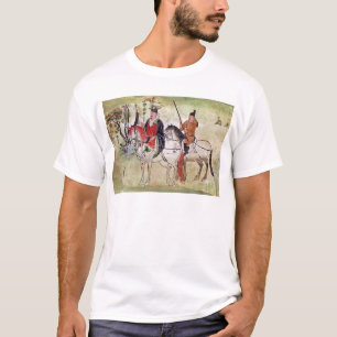 Camiseta Dos jinetes en un paisaje