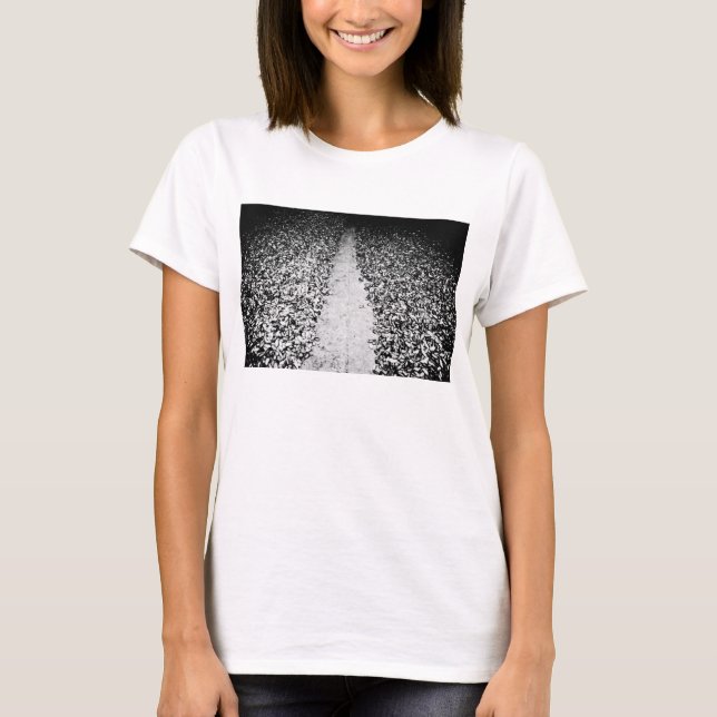 Camiseta dos lados de cacao (Anverso)