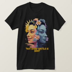 Camiseta Dos lados de la mente - No todas las batallas son