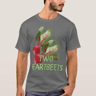 Camiseta Dos latidos divertido juego de palabras de comida