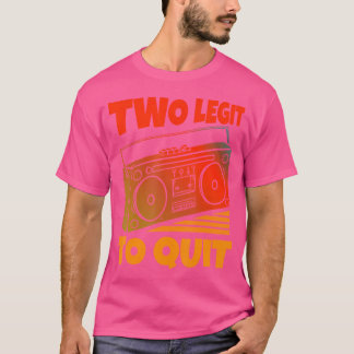 Camiseta Dos Letras Para Abandonar El Tema Gracioso Del Hip