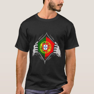 Camiseta Dos manos arrancando la bandera reveladora de Port