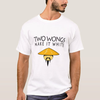 Camiseta Dos Maravillas Pueden Hacerlo Blanco