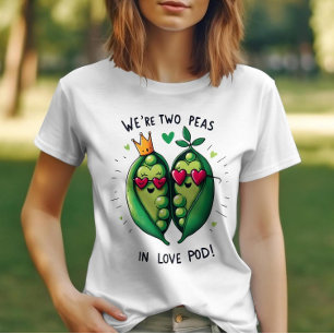 Camiseta Dos maricas en un San Valentín adorable de amor