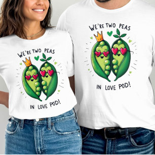 Camiseta Dos maricas en un San Valentín adorable de amor