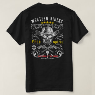 Camiseta Dos motocicletas Rocks Club T-Shirt