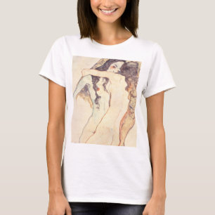 Camiseta Dos mujeres abrazando Egon Schiele