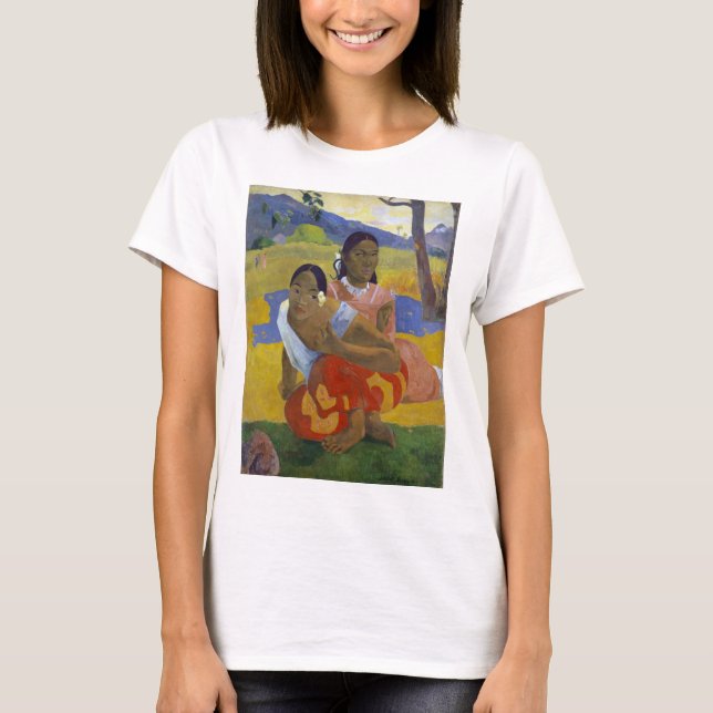 Camiseta Dos mujeres tahitianas, Gauguin (Anverso)