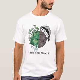 Camiseta Dos Mundos Eco Tierra | Conciencia de Sostenibilid