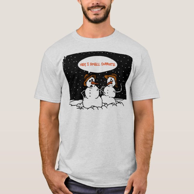 CAMISETA DOS MUÑECOS DE NIEVE (Anverso)