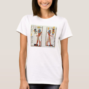 Camiseta Dos murales de las tumbas de los reyes de Thebes,