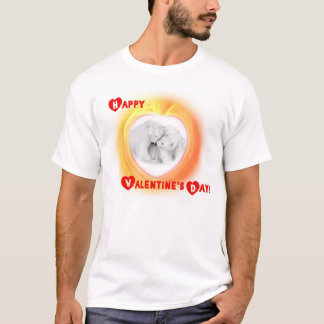 Camiseta Dos osos en amor -- ¡El día de San Valentín feliz!