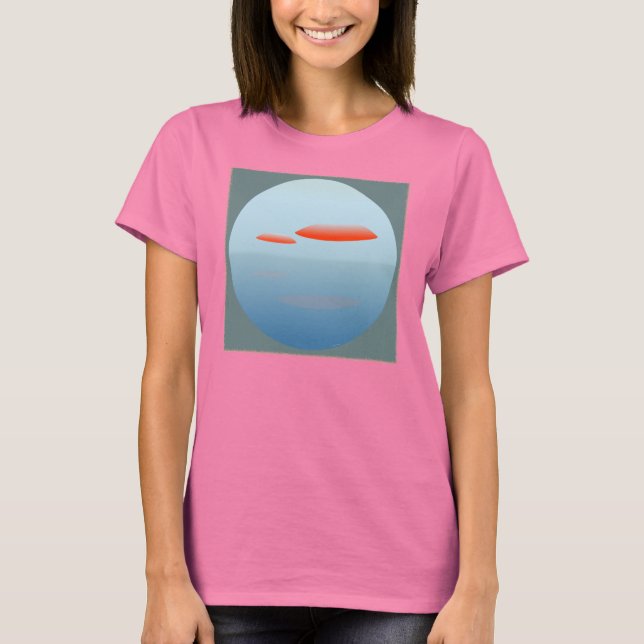 Camiseta Dos Ovnis UFO (Anverso)